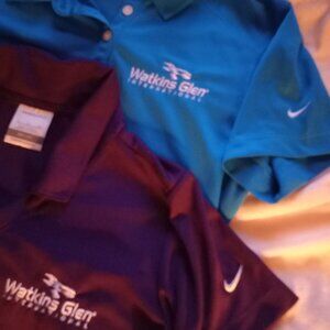 Watkins Glen nylon shirts